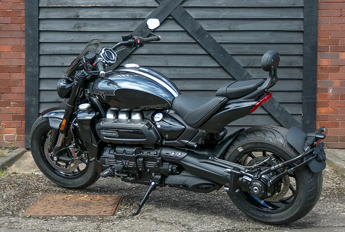Used 2026 Triumph Rocket 3 Storm GT Granite and Sapphire Black - Interior and Exterior details 15