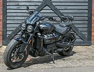 Used 2026 Triumph Rocket 3 Storm GT Granite and Sapphire Black - Interior and Exterior details 19