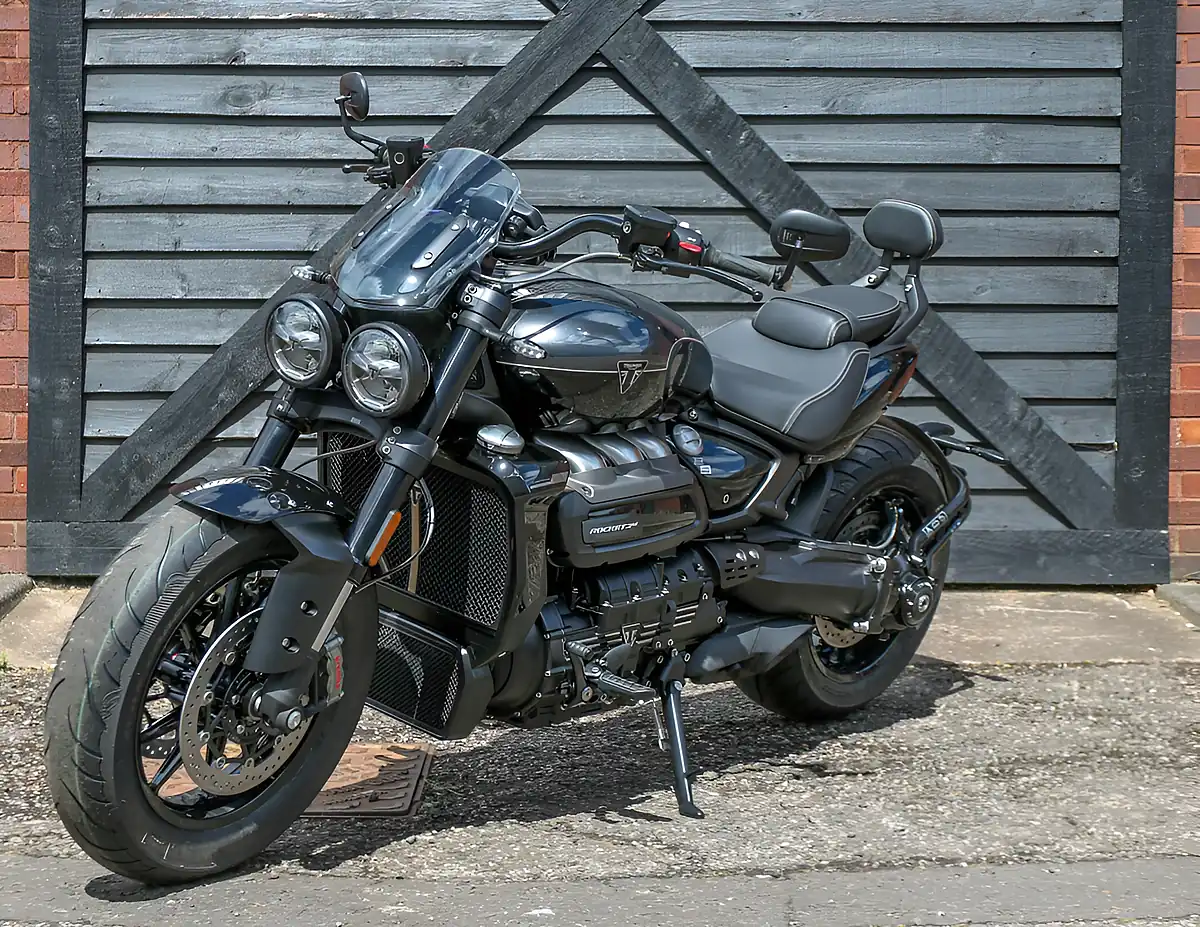 Used 2026 Triumph Rocket 3 Storm GT Granite and Sapphire Black - Interior and Exterior details 19