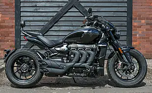 Used 2026 Triumph Rocket 3 Storm GT Granite and Sapphire Black - Interior and Exterior details 3