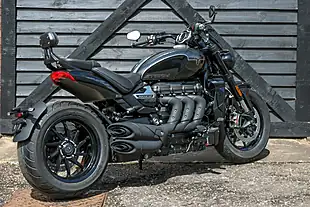 Used 2026 Triumph Rocket 3 Storm GT Granite and Sapphire Black - Interior and Exterior details 5
