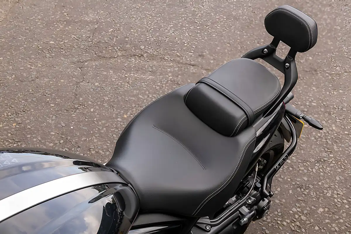 Used 2026 Triumph Rocket 3 Storm GT Sapphire Black / Carnival Red - Interior and Exterior details 10