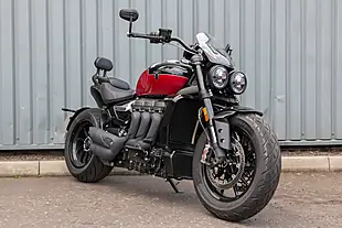 Used 2026 Triumph Rocket 3 Storm GT Sapphire Black / Carnival Red - Interior and Exterior details 2