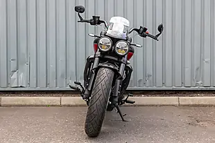 Used 2026 Triumph Rocket 3 Storm GT Sapphire Black / Carnival Red - Interior and Exterior details 3