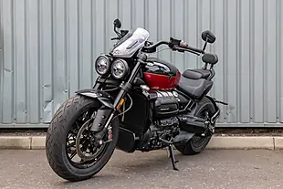 Used 2026 Triumph Rocket 3 Storm GT Sapphire Black / Carnival Red - Interior and Exterior details 4