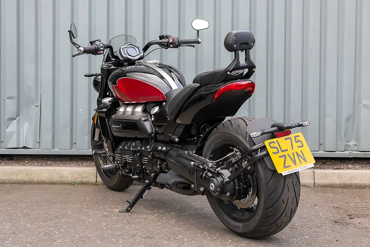 Used 2026 Triumph Rocket 3 Storm GT Sapphire Black / Carnival Red - Interior and Exterior details 6
