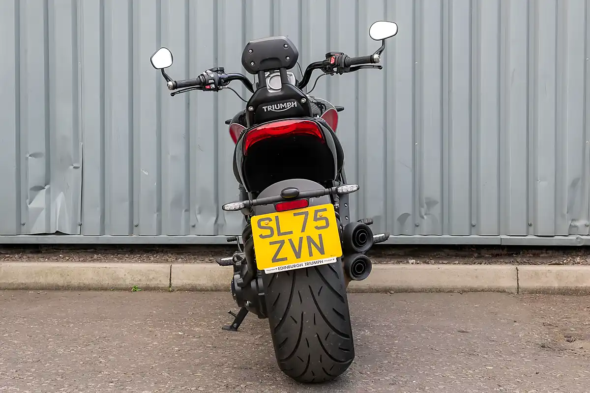 Used 2026 Triumph Rocket 3 Storm GT Sapphire Black / Carnival Red - Interior and Exterior details 7