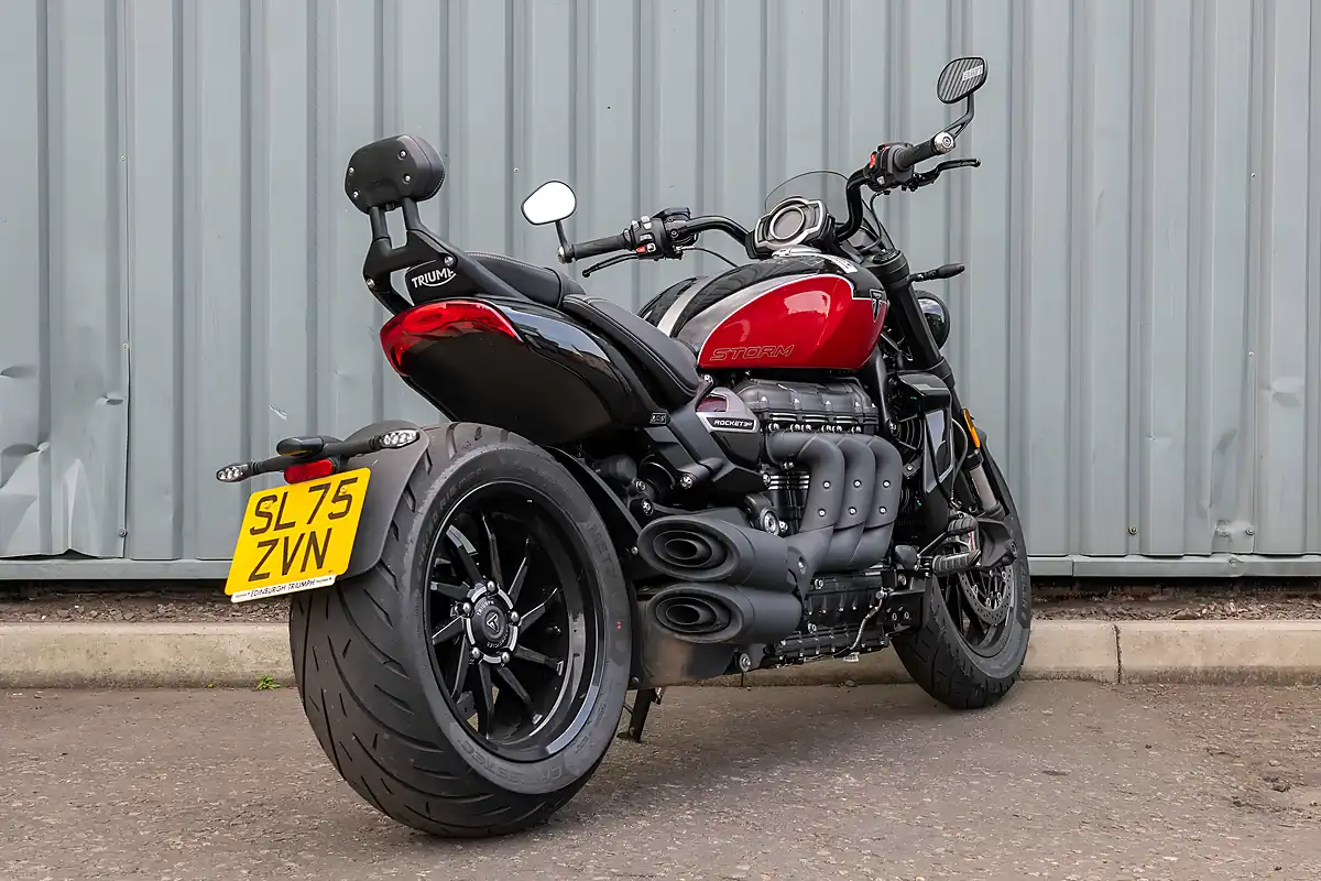 Used 2026 Triumph Rocket 3 Storm GT Sapphire Black / Carnival Red - Interior and Exterior details 8