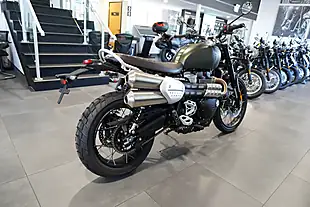 Used 2026 Triumph Scrambler 1200 X Matt Khaki Green - Interior and Exterior details 5