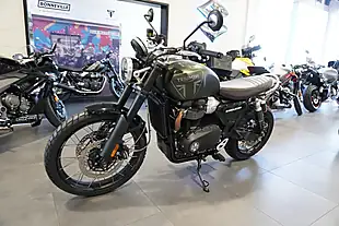 Used 2026 Triumph Scrambler 1200 X Matt Khaki Green - Interior and Exterior details 6