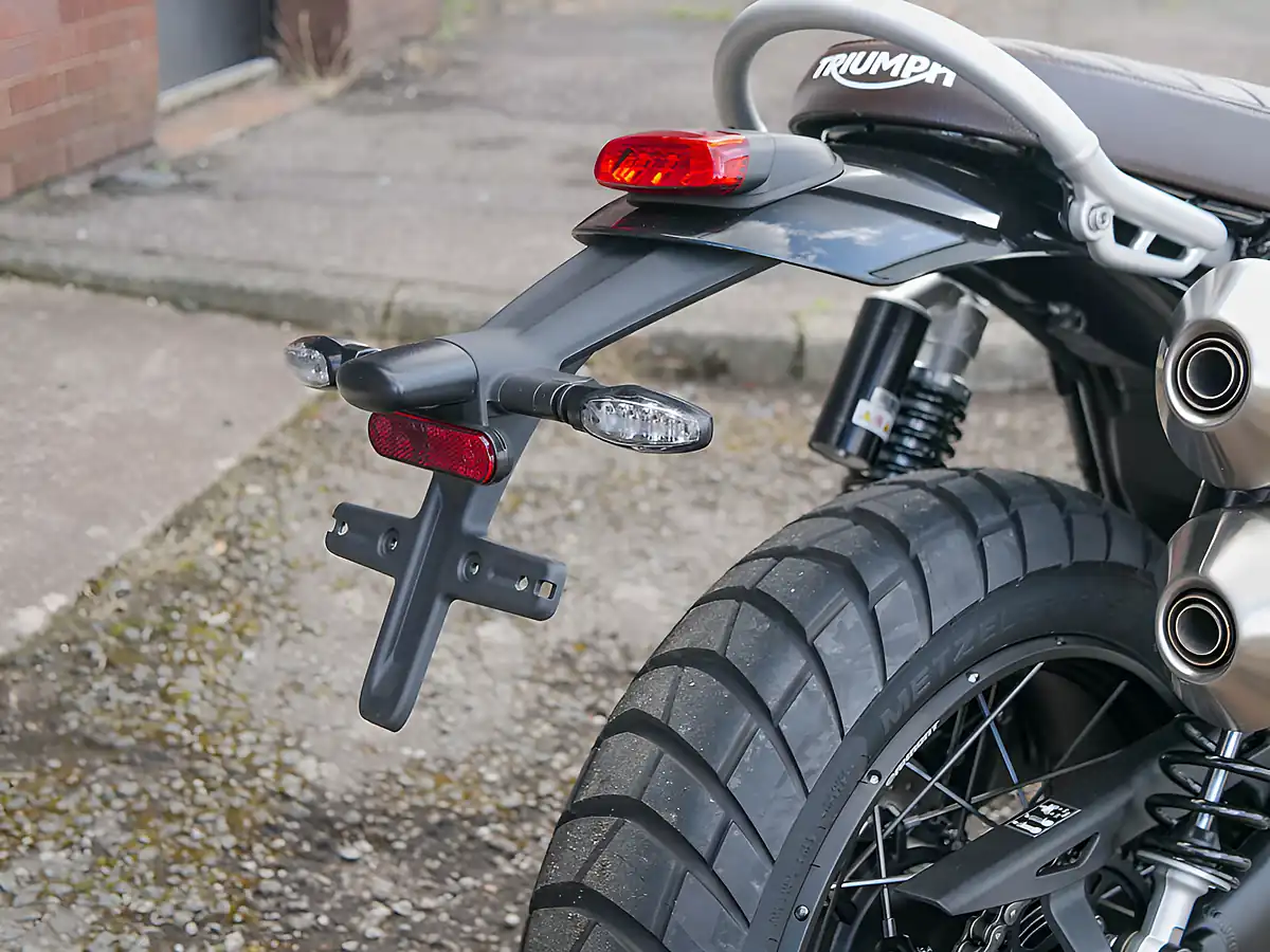 Used 2026 Triumph Scrambler 1200 X Sapphire Black - Interior and Exterior details 11