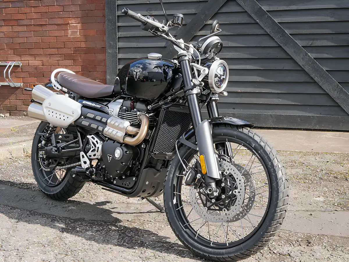 Used 2026 Triumph Scrambler 1200 X Sapphire Black - Interior and Exterior details 17