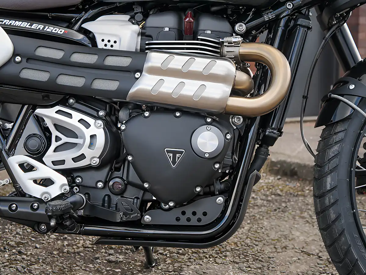Used 2026 Triumph Scrambler 1200 X Sapphire Black - Interior and Exterior details 5