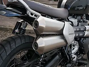 Used 2026 Triumph Scrambler 1200 X Sapphire Black - Interior and Exterior details 9