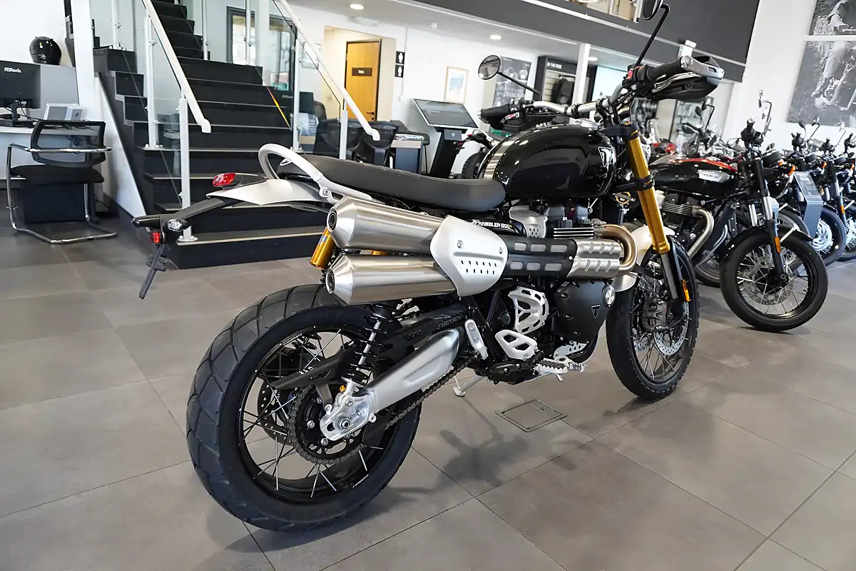 Used 2026 Triumph Scrambler 1200 Xe Jet Black - Interior and Exterior details 5
