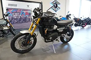 Used 2026 Triumph Scrambler 1200 Xe Jet Black - Interior and Exterior details 6