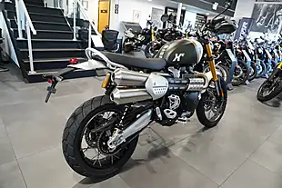 Used 2026 Triumph Scrambler 1200 Xe Khaki Green/White - Interior and Exterior details 5