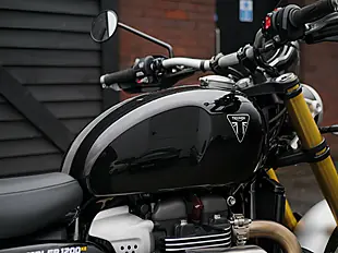 Used 2026 Triumph Scrambler 1200 Xe Sapphire Black - Interior and Exterior details 10