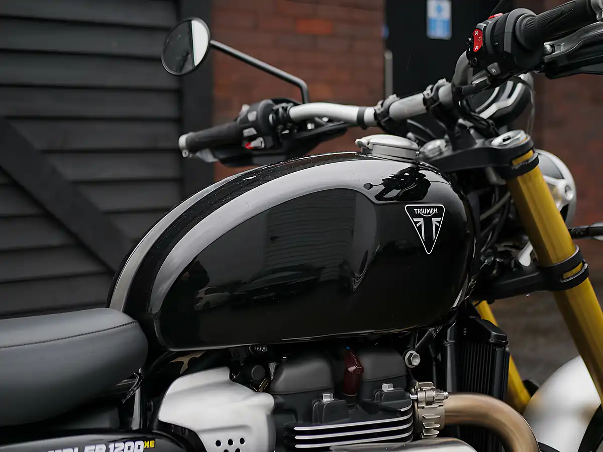 Used 2026 Triumph Scrambler 1200 Xe Sapphire Black - Interior and Exterior details 10