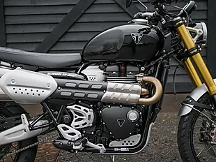 Used 2026 Triumph Scrambler 1200 Xe Sapphire Black - Interior and Exterior details 11