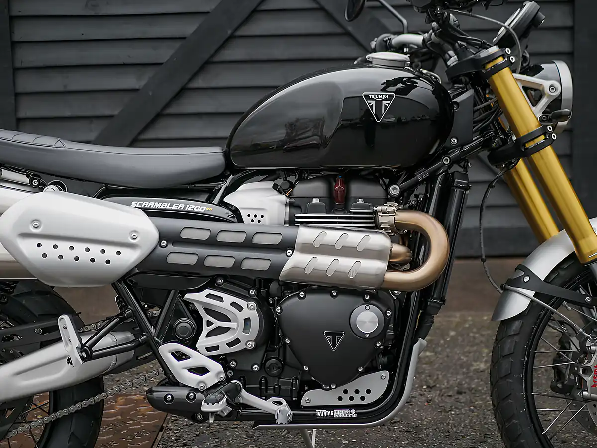 Used 2026 Triumph Scrambler 1200 Xe Sapphire Black - Interior and Exterior details 11