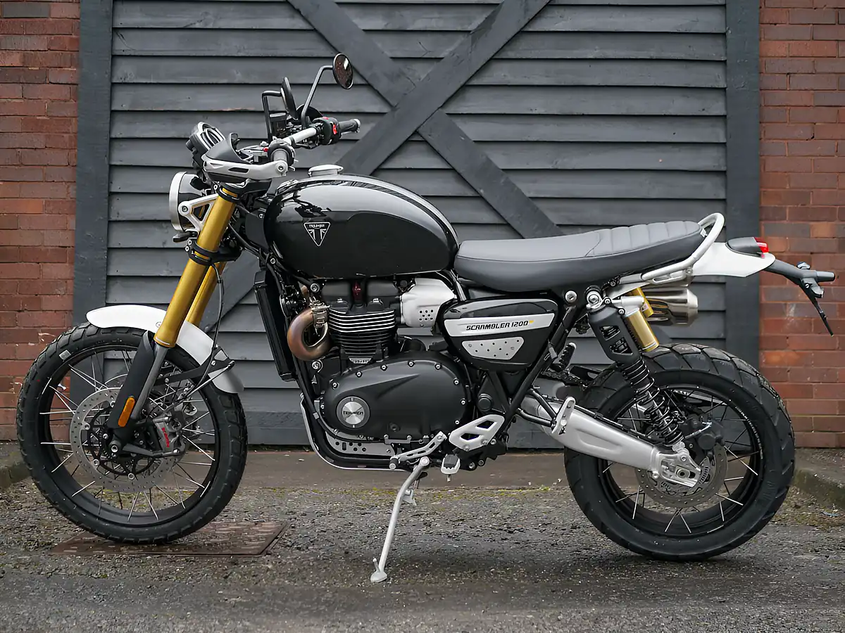 Used 2026 Triumph Scrambler 1200 Xe Sapphire Black - Interior and Exterior details 19