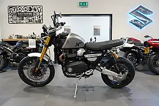 Used 2026 Triumph Scrambler 1200 Xe Silver Ice/Black - Interior and Exterior details 2