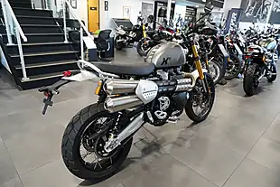 Used 2026 Triumph Scrambler 1200 Xe Silver Ice/Black - Interior and Exterior details 5