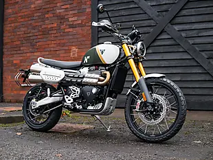 Used 2026 Triumph Scrambler 1200 Xe Silver Ice - Interior and Exterior details 14