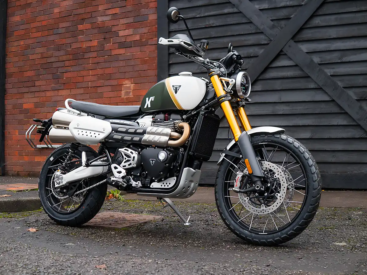 Used 2026 Triumph Scrambler 1200 Xe Silver Ice - Interior and Exterior details 14