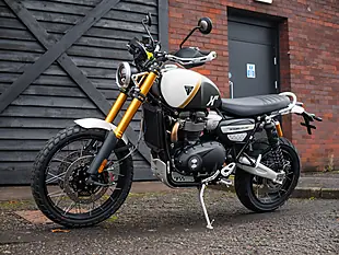 Used 2026 Triumph Scrambler 1200 Xe Silver Ice - Interior and Exterior details 16