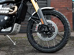 Used 2026 Triumph Scrambler 1200 Xe Silver Ice & Phantom Black - Interior and Exterior details 11