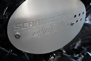 Used 2026 Triumph Scrambler 400 Xc Racing Yellow - Interior and Exterior details 10