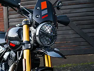 Used 2026 Triumph Scrambler 400 Xc Storm Grey - Interior and Exterior details 5
