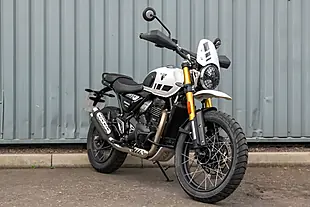 Used 2026 Triumph Scrambler 400 Xc Vanilla White - Interior and Exterior details 2