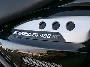 Used 2026 Triumph Scrambler 400 Xc Vanilla White - Interior and Exterior details 11