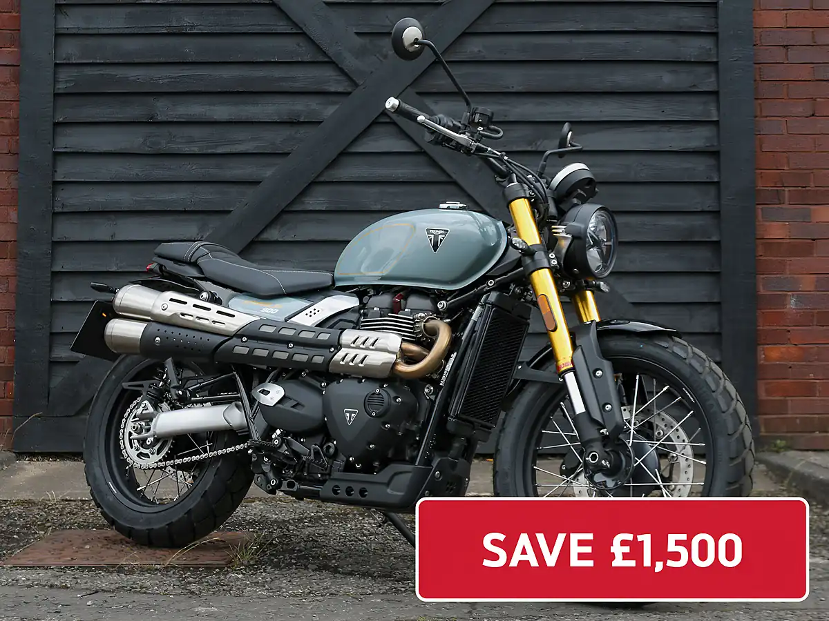 Used 2026 Triumph Scrambler 900 Urban Grey - Front View
