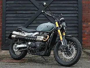 Used 2026 Triumph Scrambler 900 Urban Grey - Interior and Exterior details 4