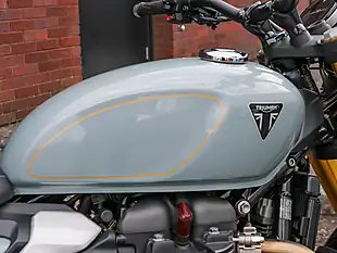 Used 2026 Triumph Scrambler 900 Urban Grey - Interior and Exterior details 8