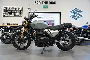 Used 2026 Triumph Scrambler 900 Urban Grey - Interior and Exterior details 2