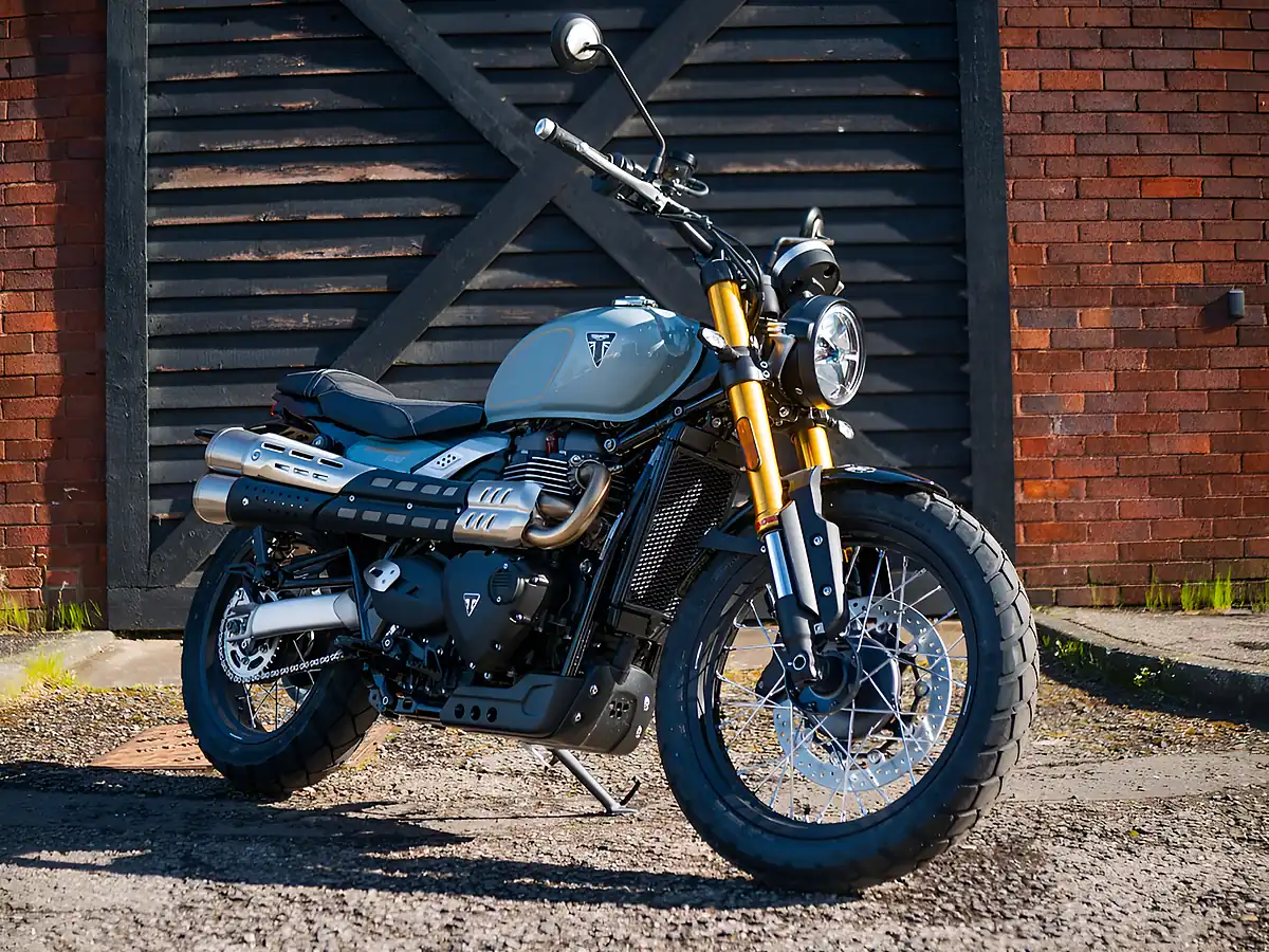 Used 2026 Triumph Scrambler Modern Classics Urban Grey - Front View