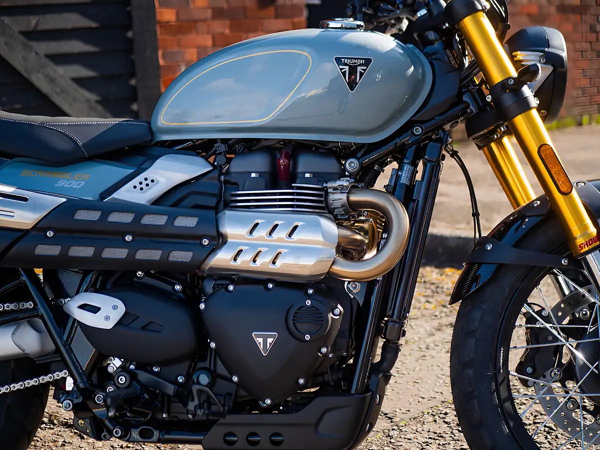 Used 2026 Triumph Scrambler Modern Classics Urban Grey - Interior and Exterior details 9
