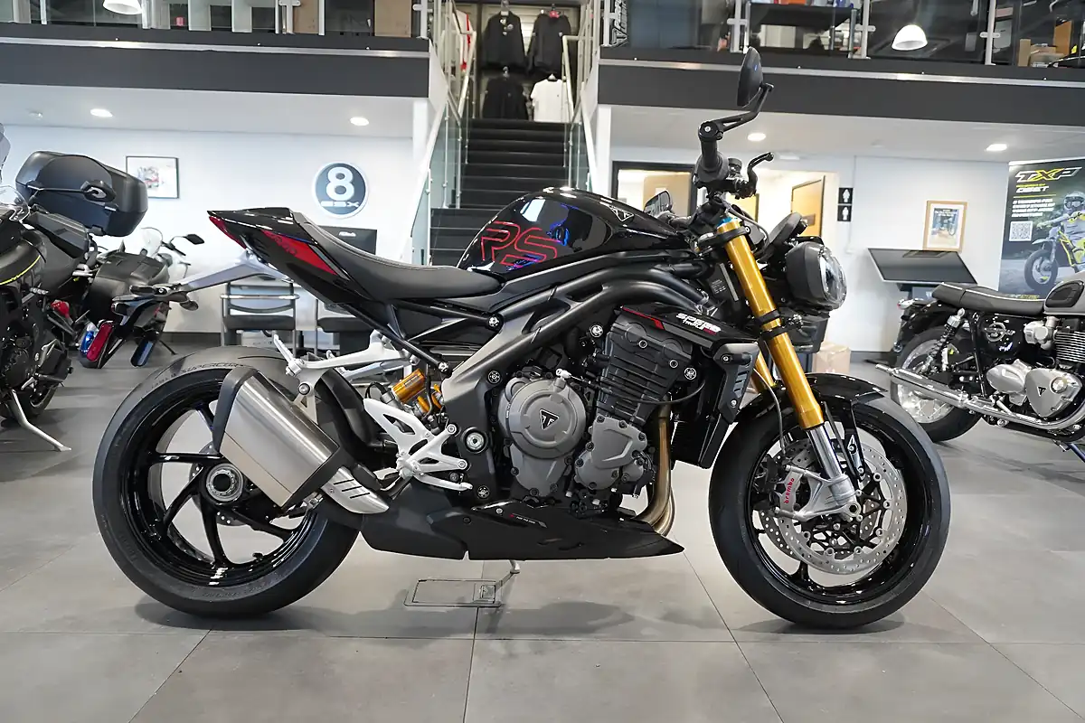Used 2026 Triumph Speed Triple 1200 RS Jet Black - Front View