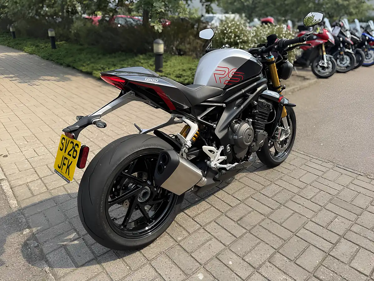 Used 2026 Triumph Speed Triple RS Grey - Interior and Exterior details 10