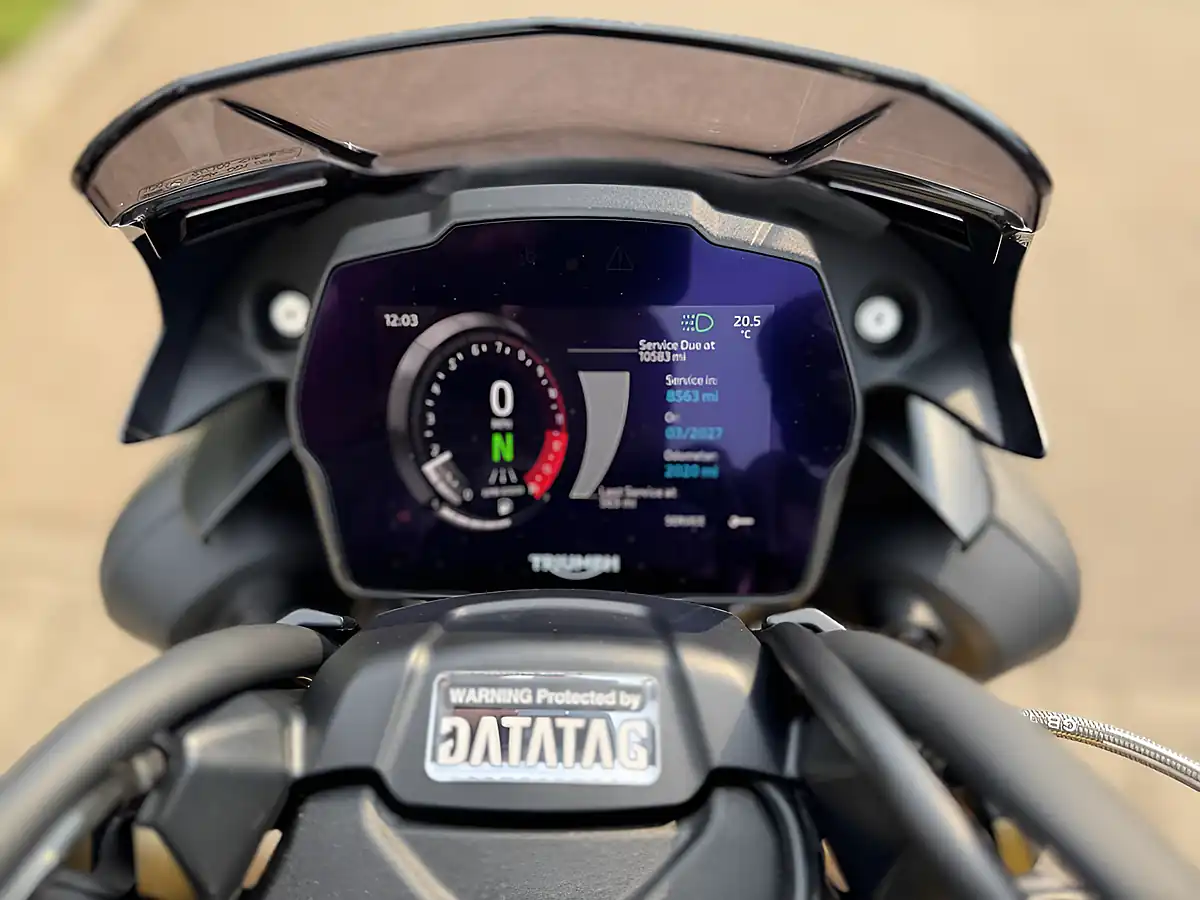 Used 2026 Triumph Speed Triple RS Grey - Interior and Exterior details 12