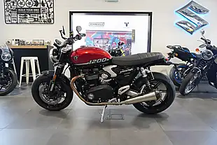 Used 2026 Triumph Speed Twin Carnival Red/Black - Interior and Exterior details 2