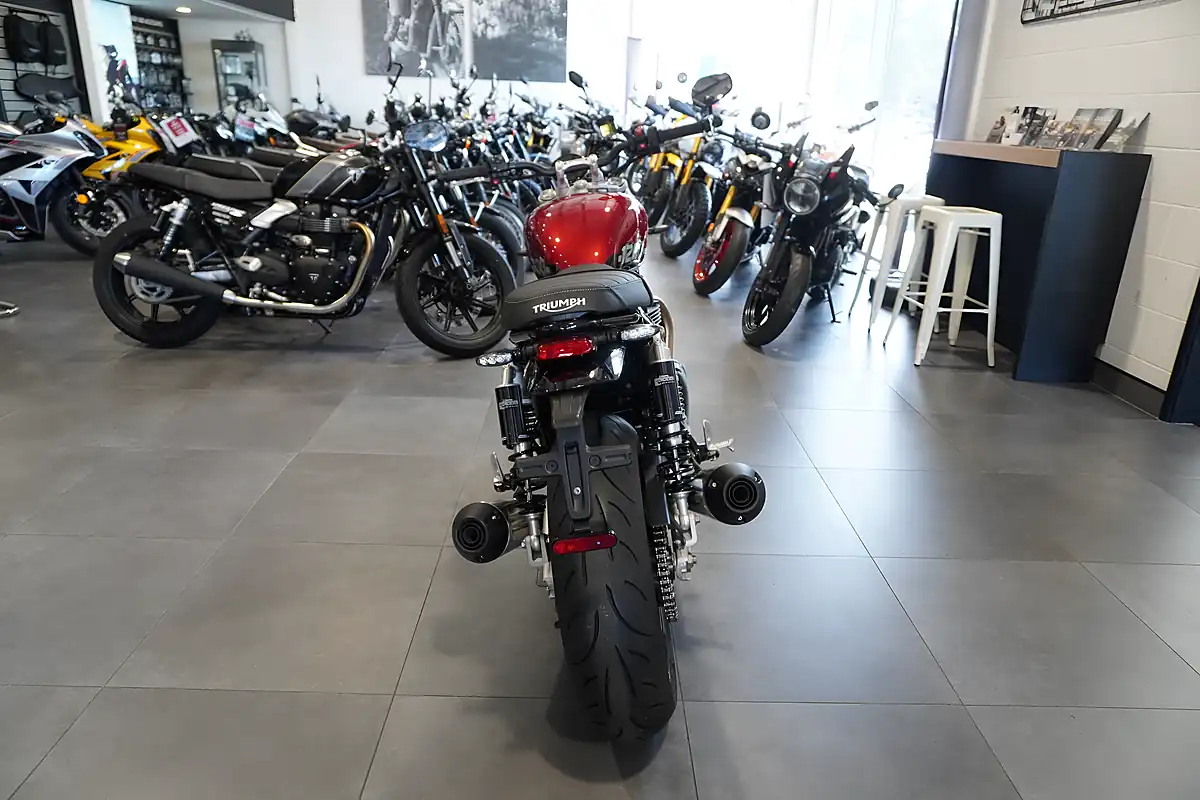 Used 2026 Triumph Speed Twin Carnival Red/Black - Interior and Exterior details 4