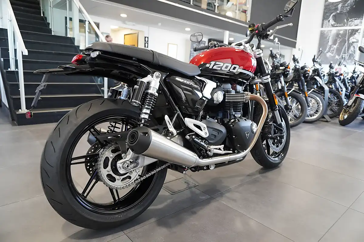 Used 2026 Triumph Speed Twin Carnival Red/Black - Interior and Exterior details 5