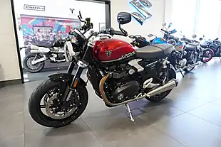 Used 2026 Triumph Speed Twin Carnival Red/Black - Interior and Exterior details 6