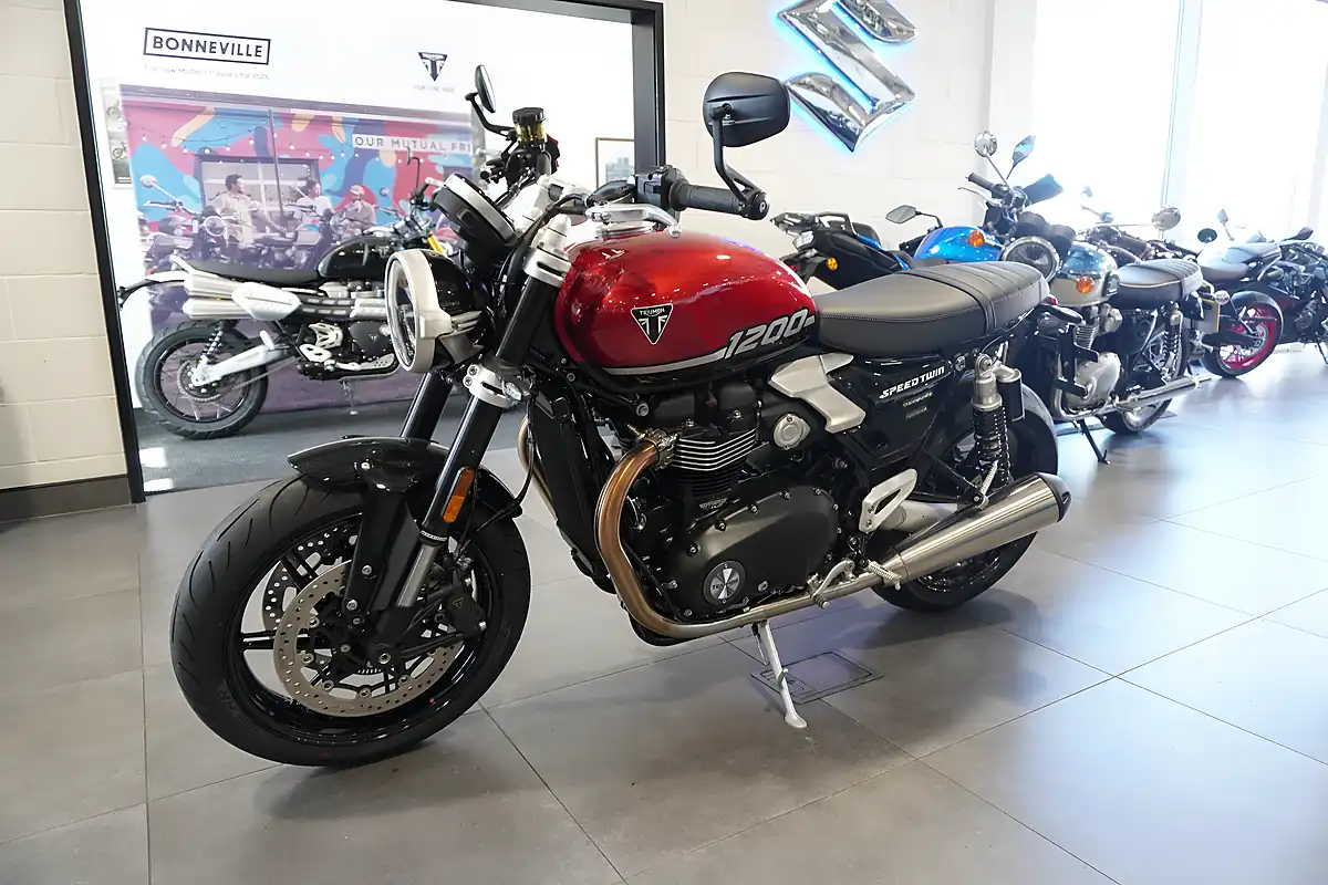 Used 2026 Triumph Speed Twin Carnival Red/Black - Interior and Exterior details 6